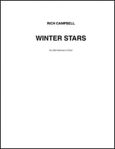 Winter Stars SSA choral sheet music cover